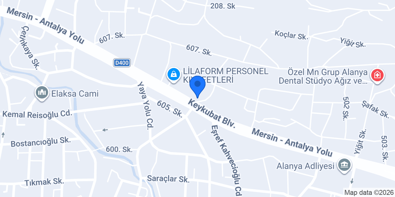 Diş Hekimi Hafize İlhan Çapak konumu