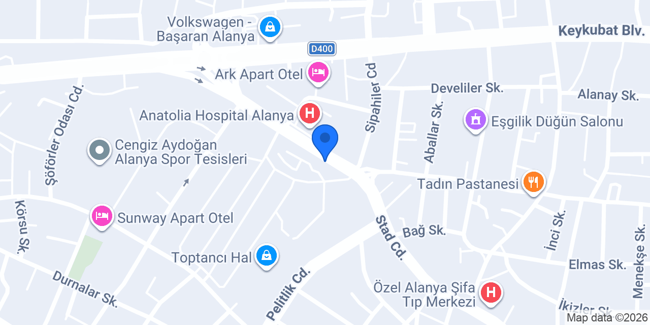 Busrayildizklinik konumu
