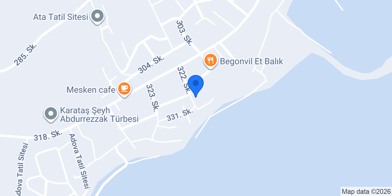 Marina Otel & Restaurant konumu