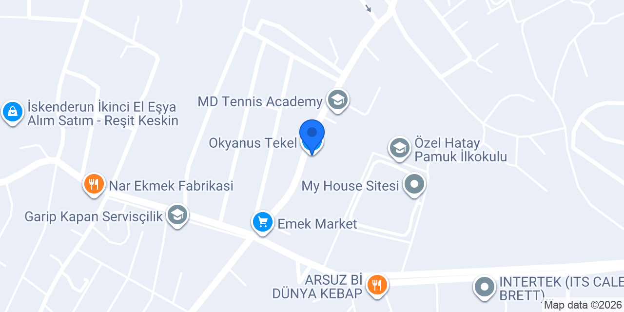 Okyanus Tekel konumu