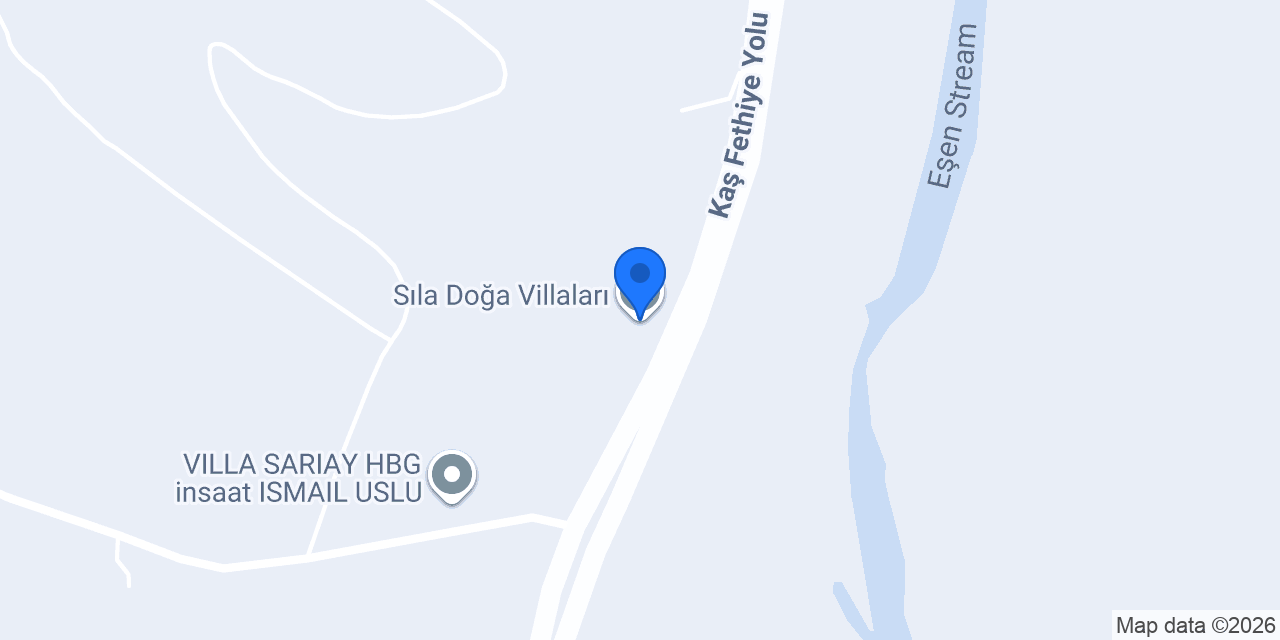 Sıla Doğa Villaları konumu