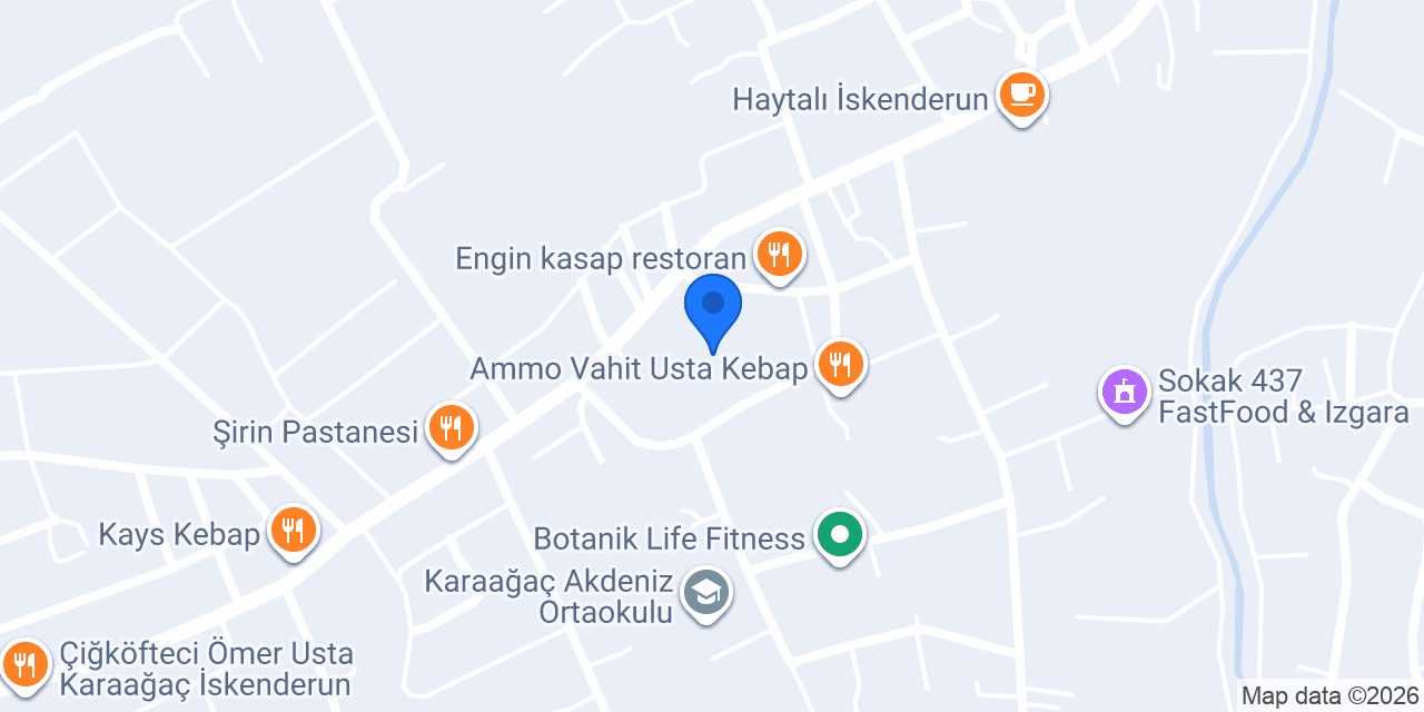 Karaağaç Aile Çay Bahçesi konumu