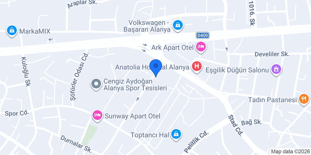 Vet Way Veteriner Kliniği konumu