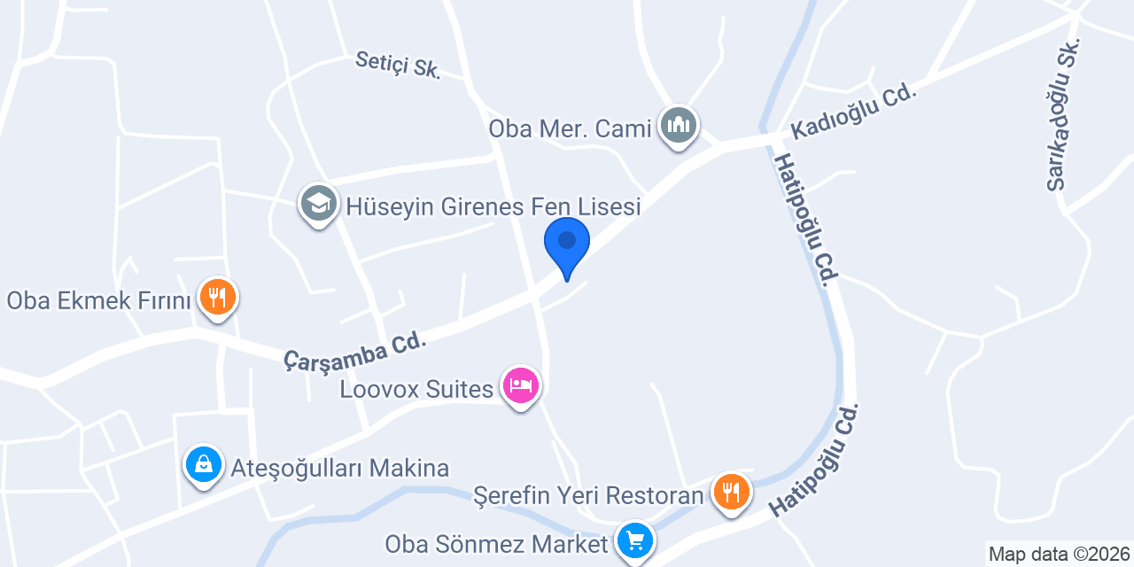 Erenler Oba Eczanesi konumu