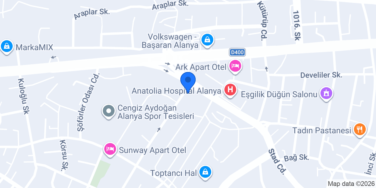 Saray Polis Merkezi Amirliği konumu