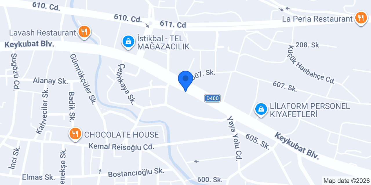 alanya eviSsi Mobilya konumu
