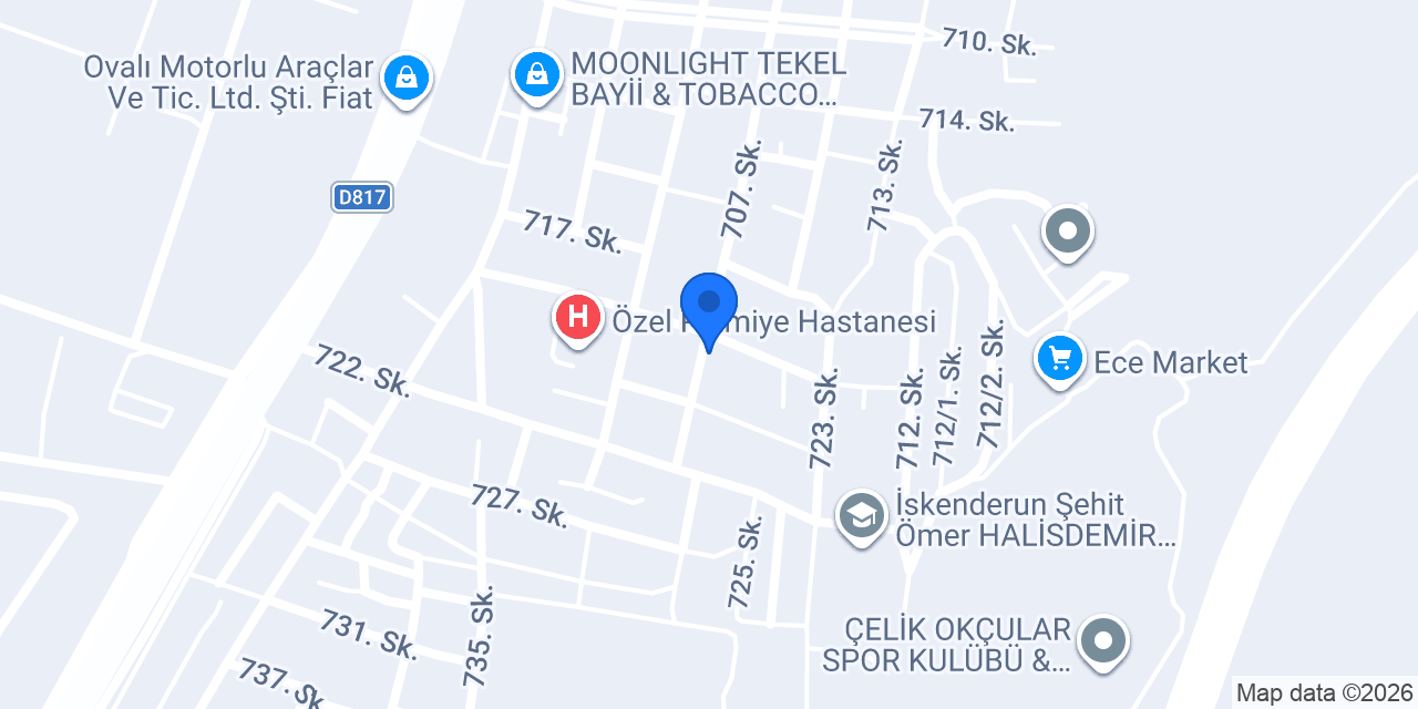 Esmanın Dolabı butik konumu