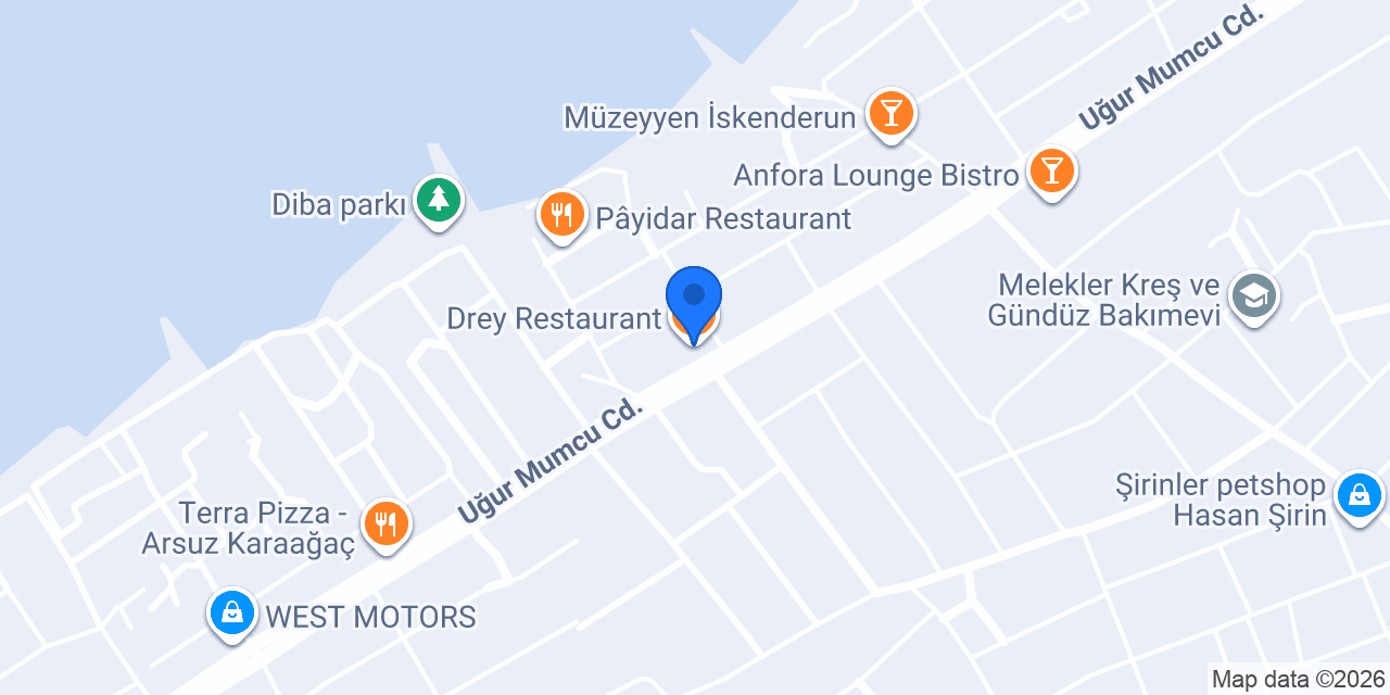 Drey Restaurant konumu