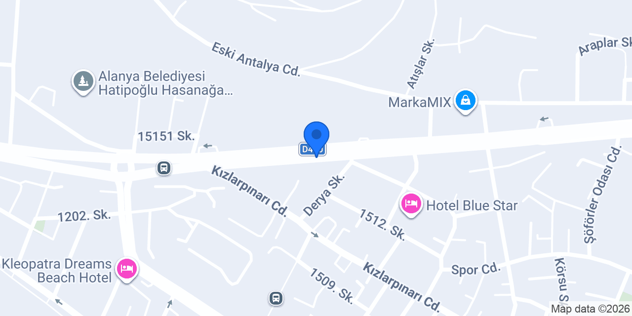 Gülçelik Oto Lastik konumu