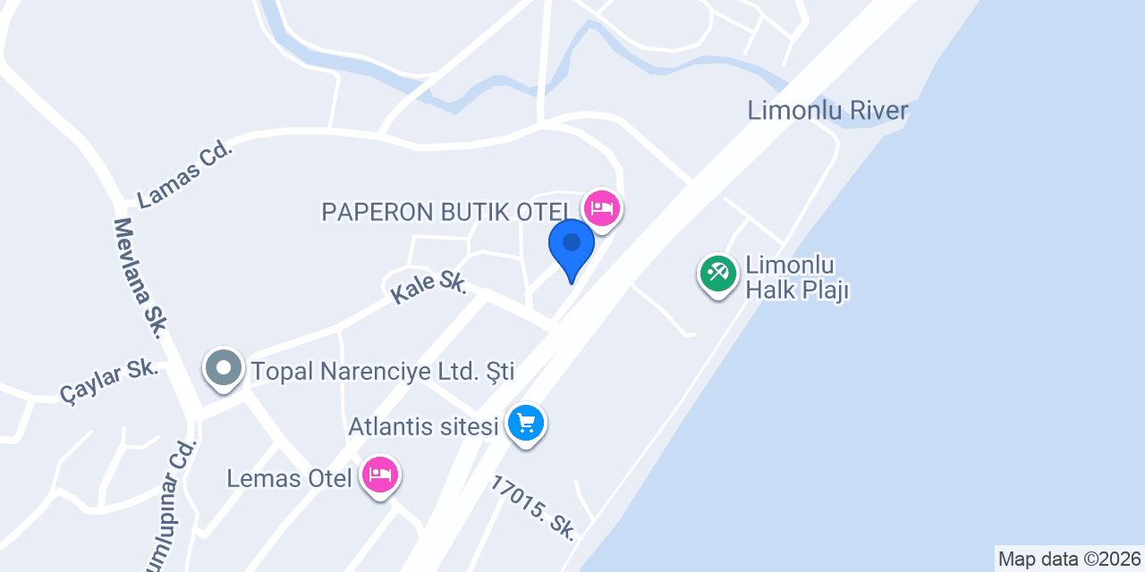 Limonlu Çevik Kasabi konumu