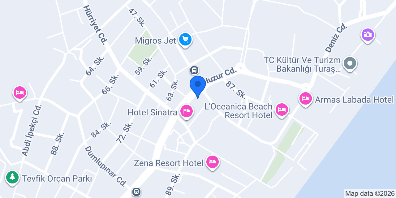 Stella Hotel konumu