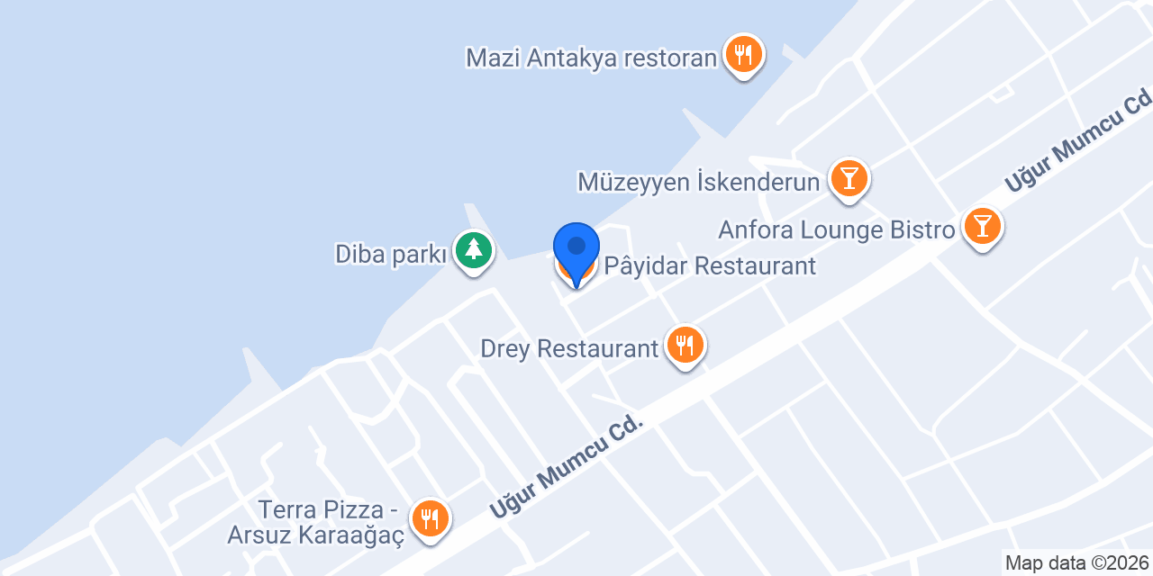 Pâyidar Restaurant konumu