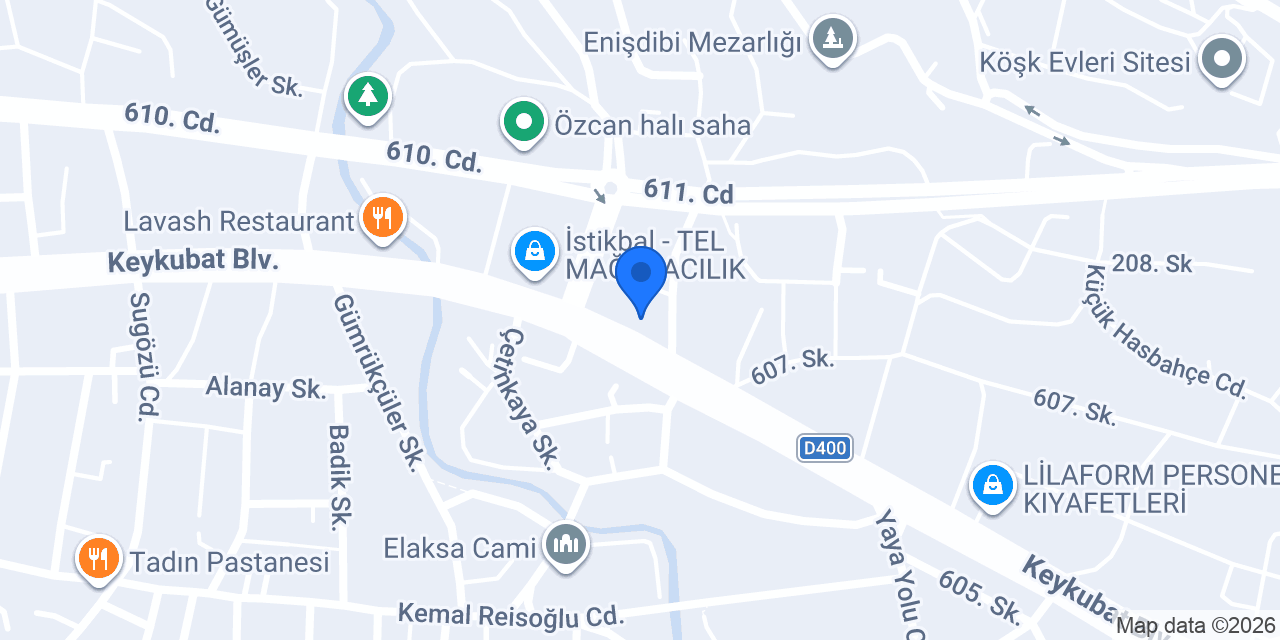 Elitia Dental Studio Turkey konumu