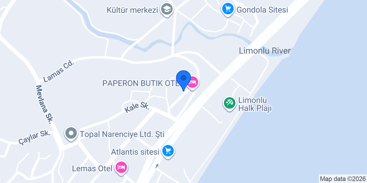 Lemas Hırdavat konumu