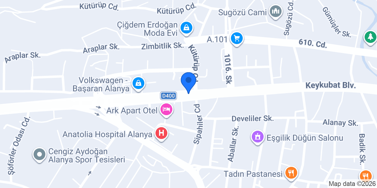 Konaklı Şefin Yeri konumu