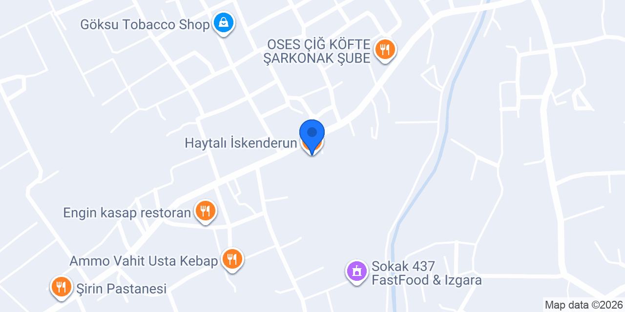 Haytalı İskenderun konumu