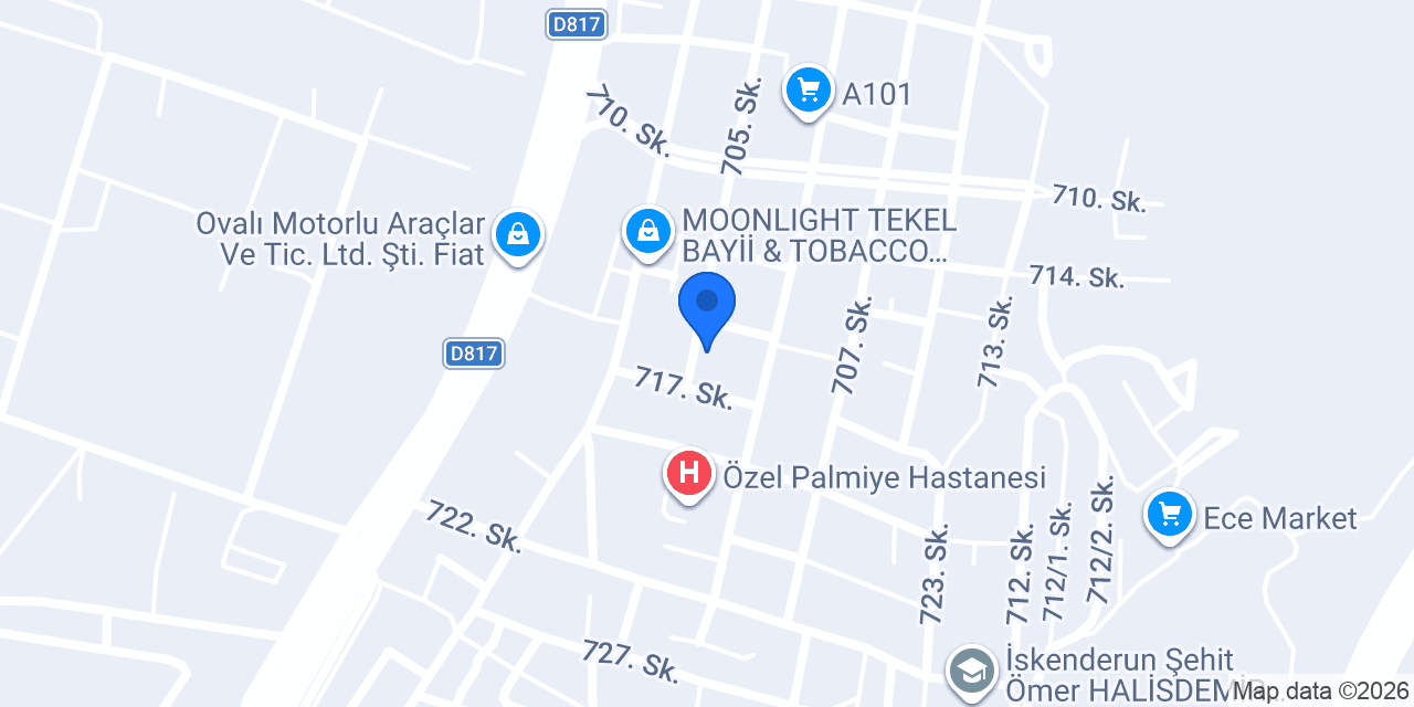 İnci Döner & Izgara & Kebap konumu