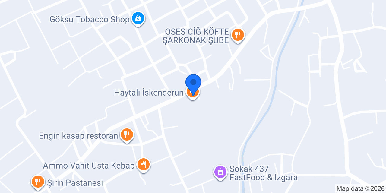 Yeni Şarkonak Fırını konumu