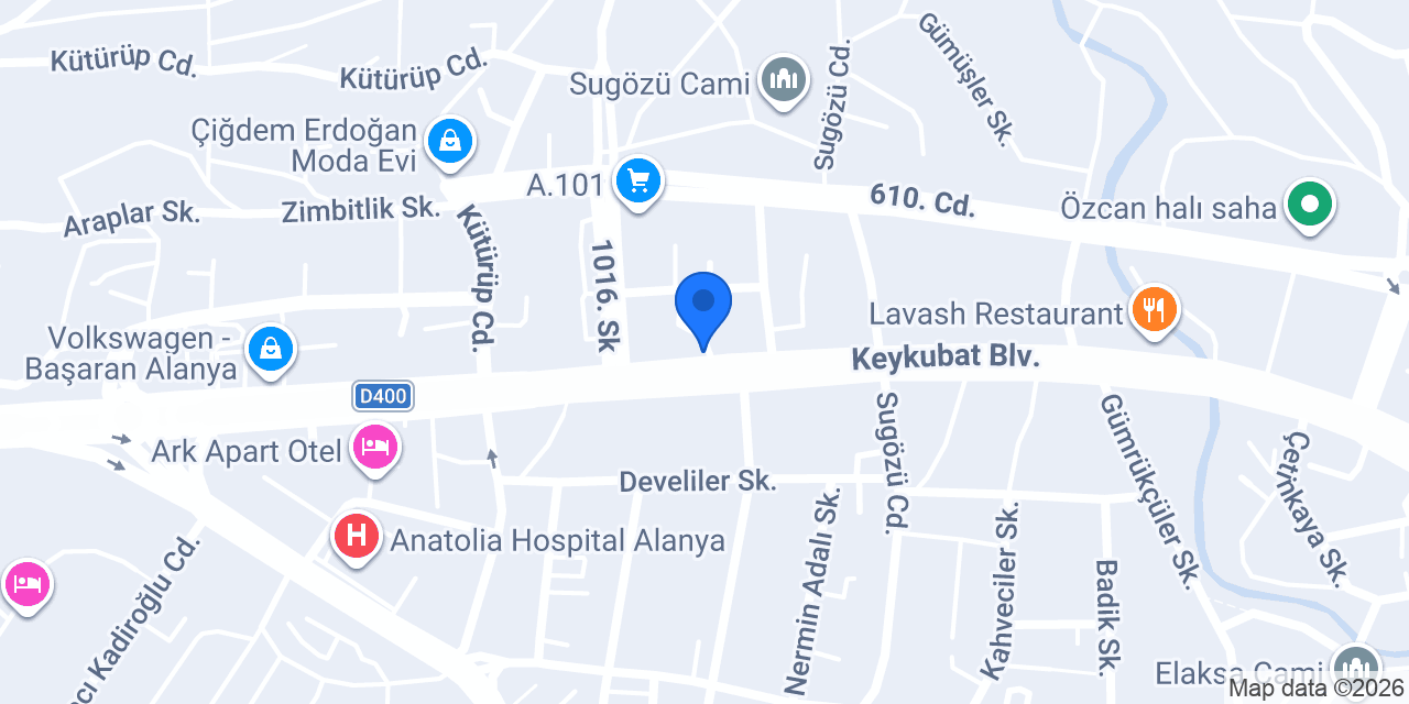 ALANYA konumu