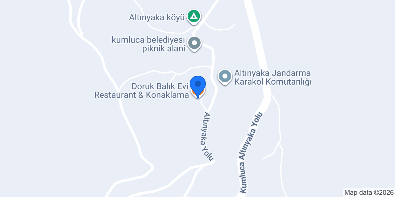 Doruk Balık Evi Restaurant & Konaklama konumu