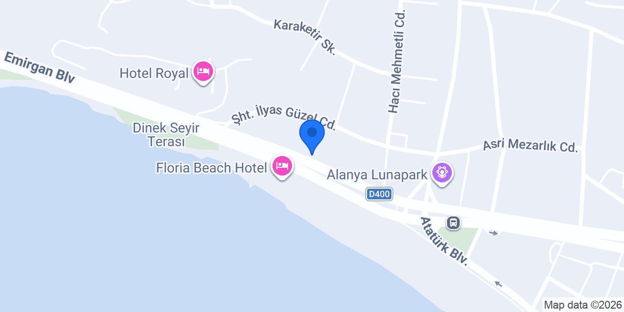 Lila butik hotel konumu