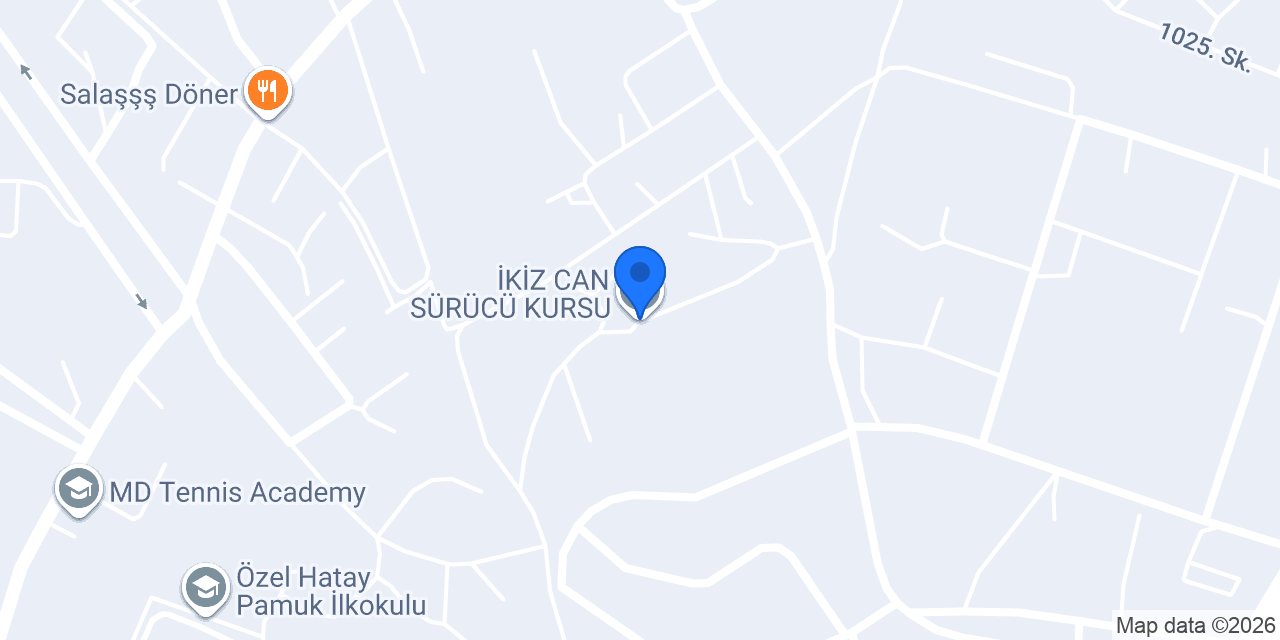 İKİZ CAN SÜRÜCÜ KURSU konumu