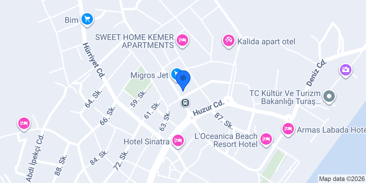 H.ECE Rent a Car Аренда авто konumu