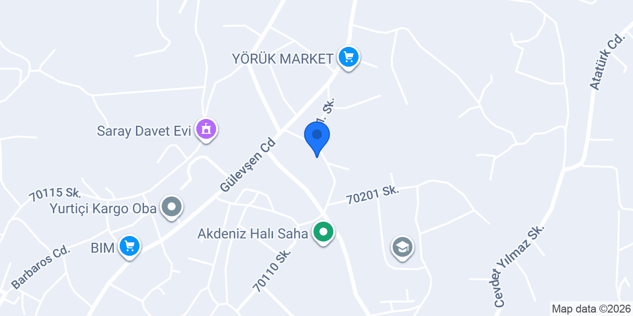 Çağ Mobilya konumu
