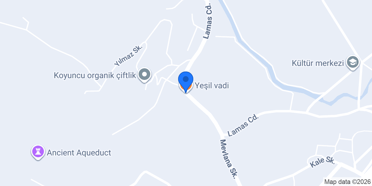 Yeşil vadi konumu
