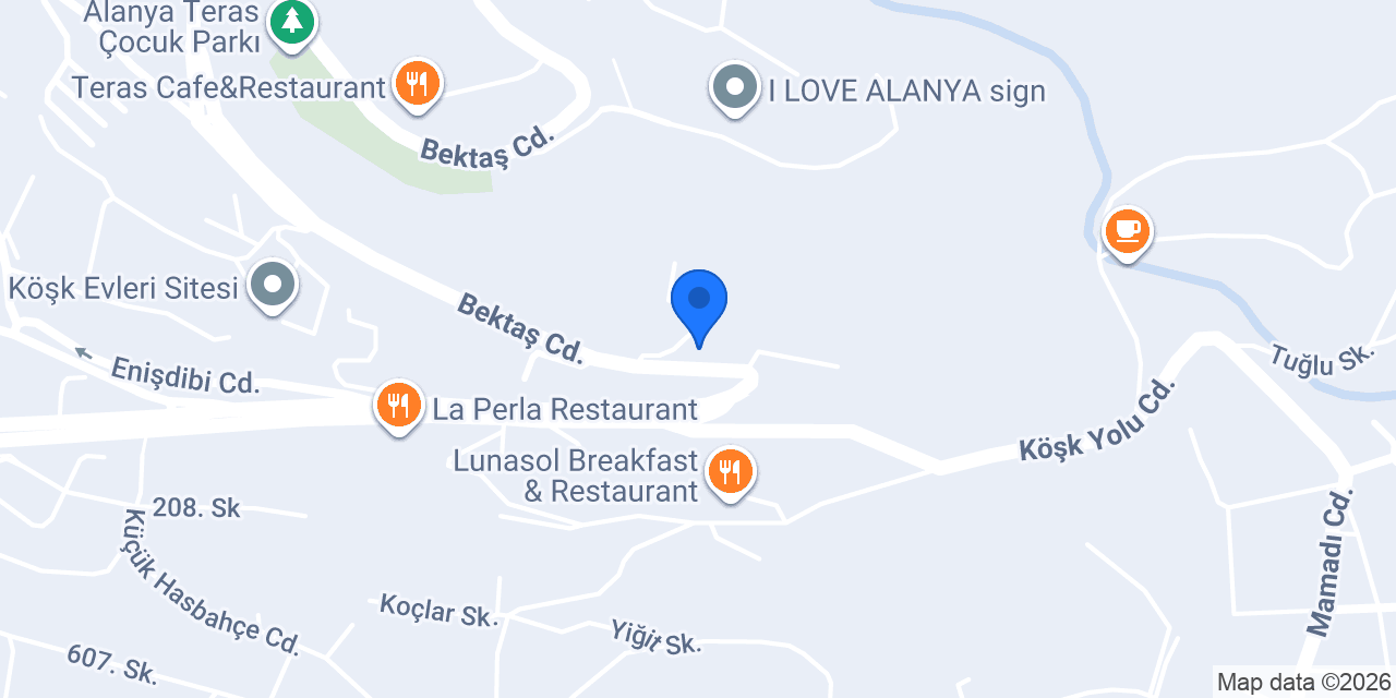 Özel Peri Anaokulu konumu