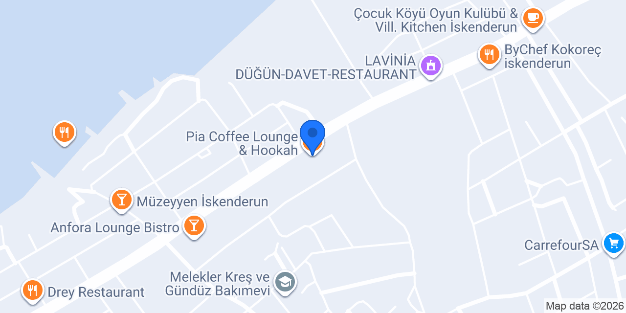 Pia Coffee Lounge & Hookah konumu
