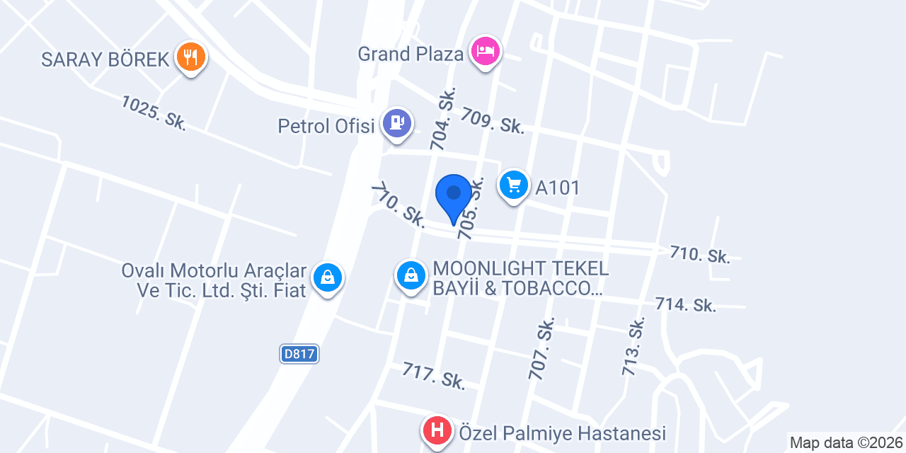Denız Tavukçuluk konumu