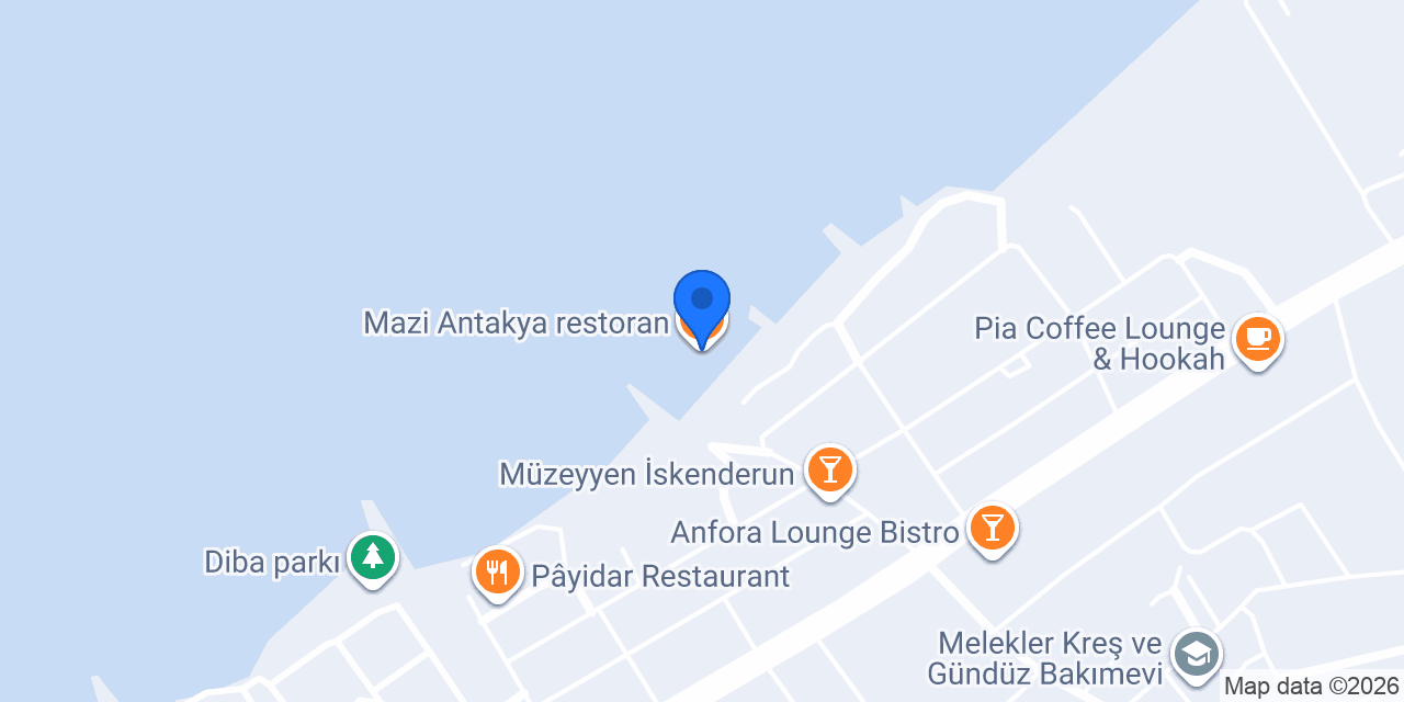 Mazi Antakya restoran konumu