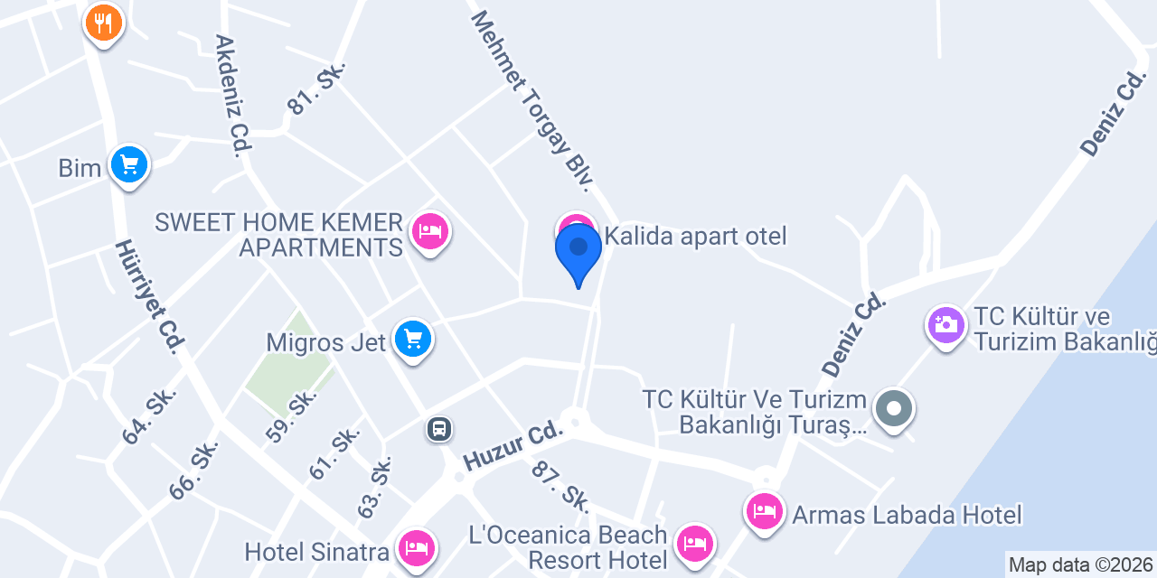 Edem Villa Diamond konumu