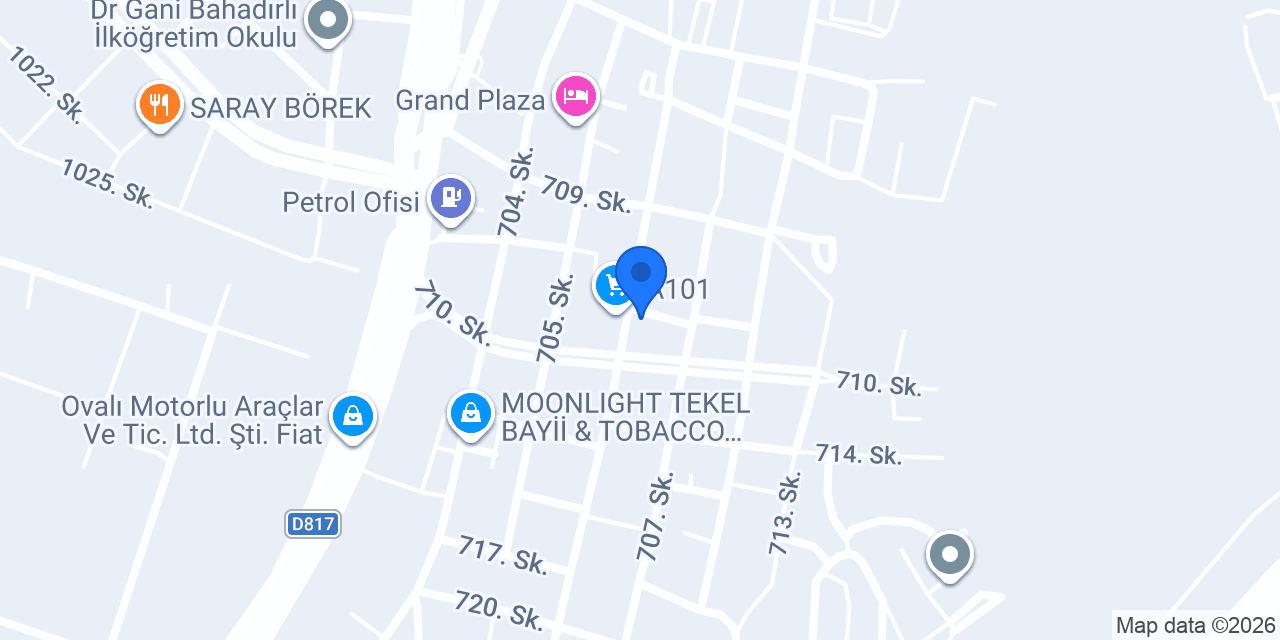AYZ TECH Asansör Mühendislik konumu