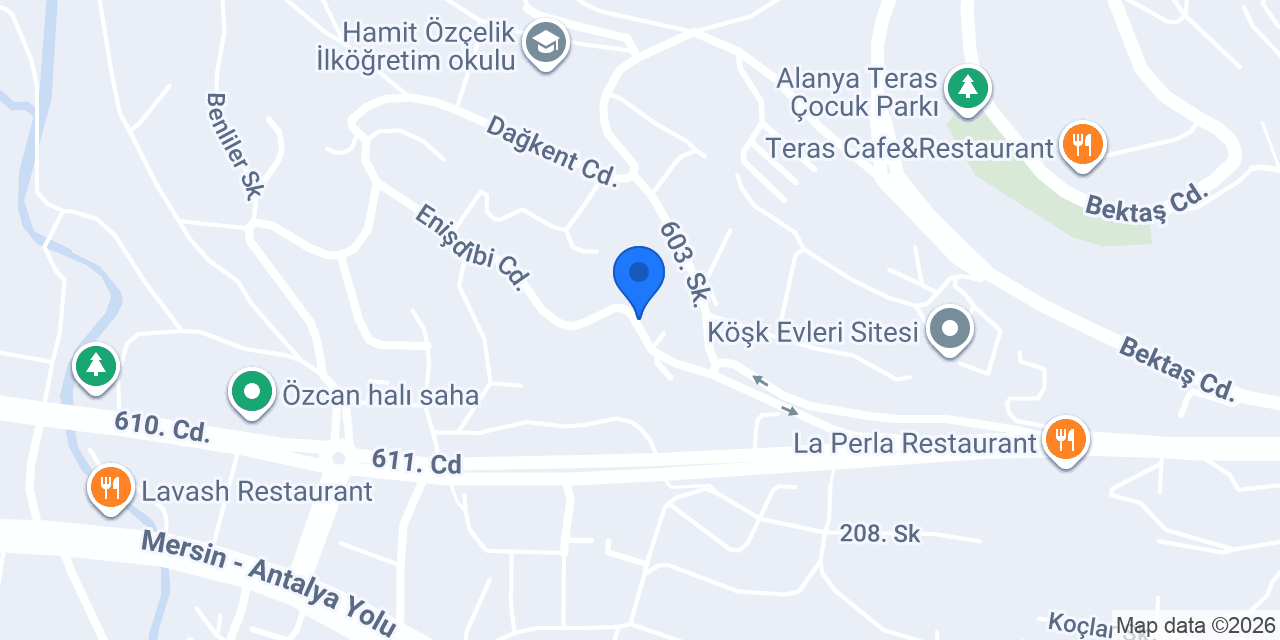 Alanya Psikolog Melike AYDIN konumu