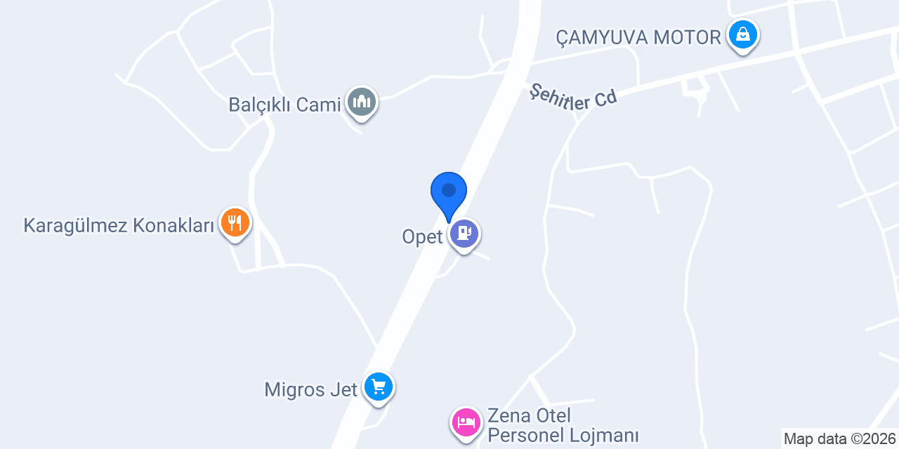 Çamyuva Peyzaj konumu