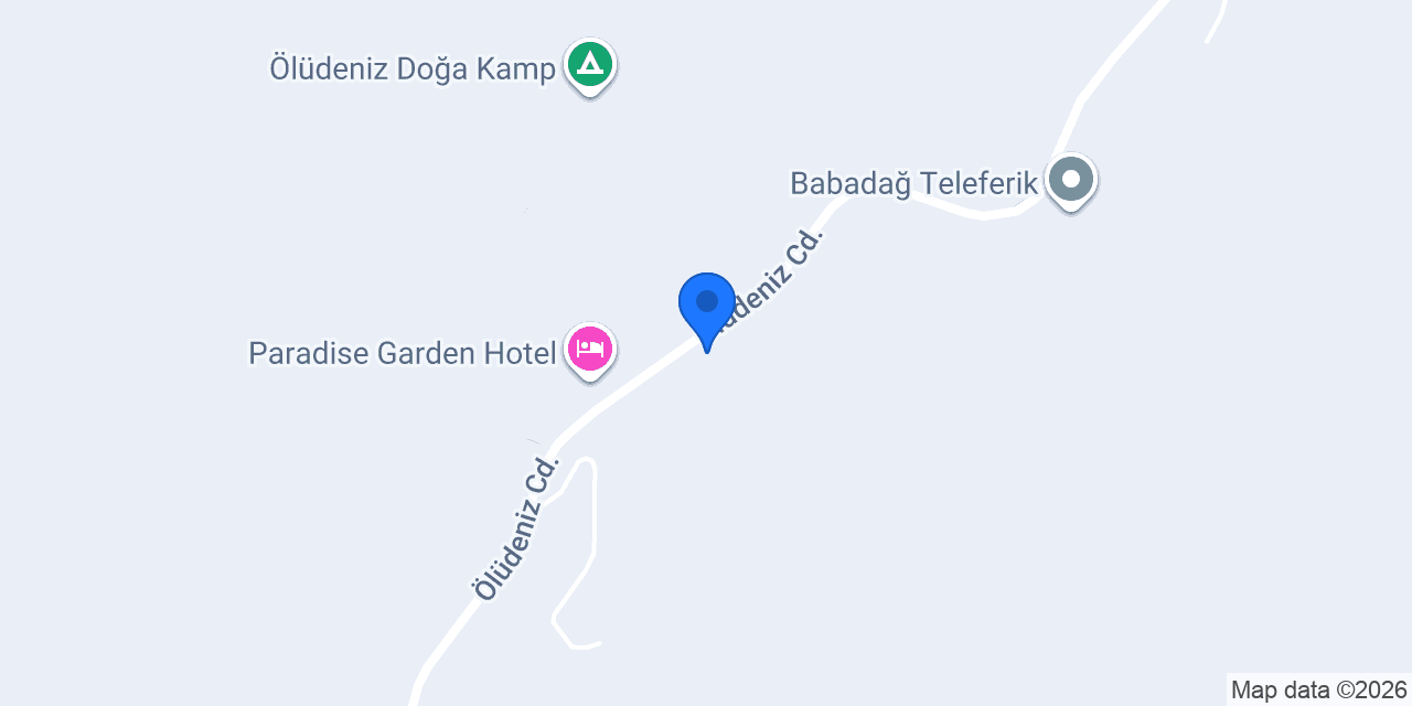 Ölüdeniz Manzara Hotel konumu
