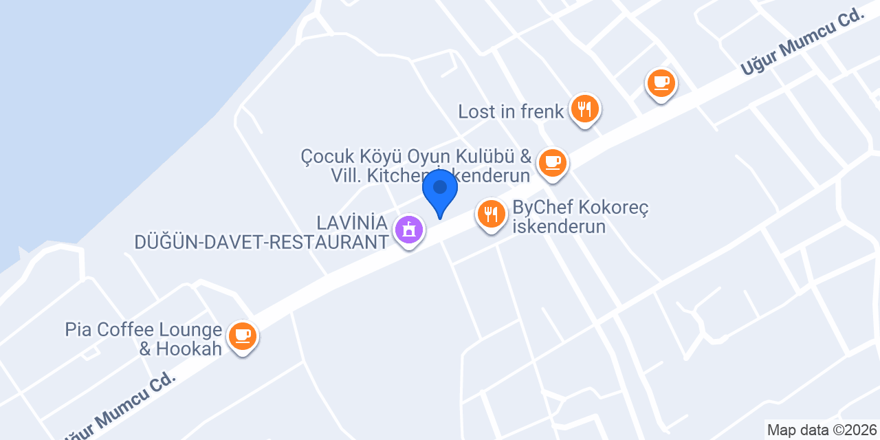 Eylül Cafe konumu
