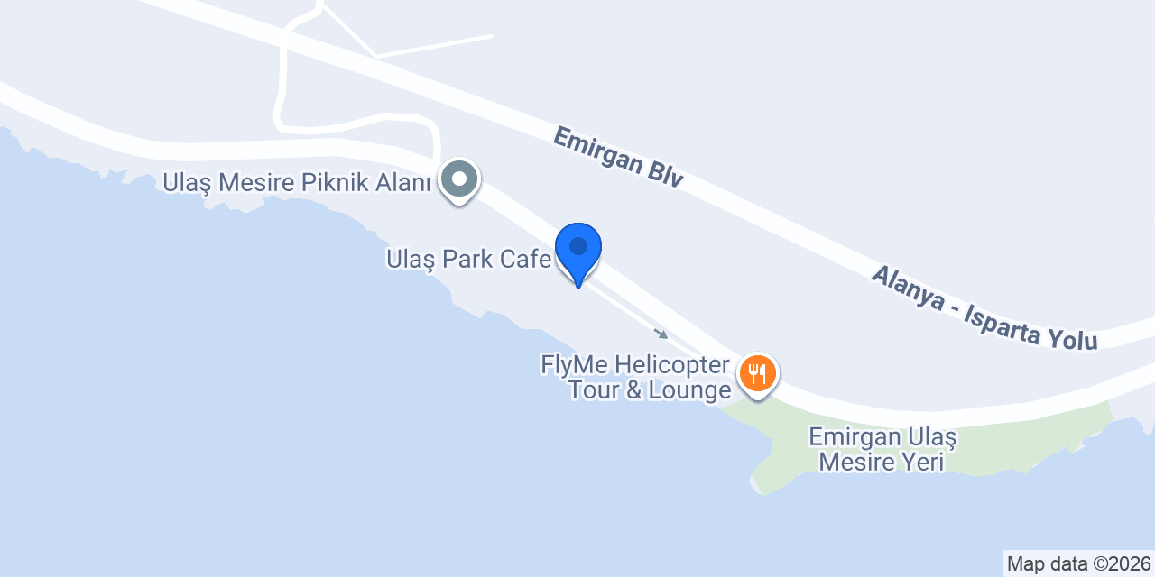 Ulaş Park Cafe konumu