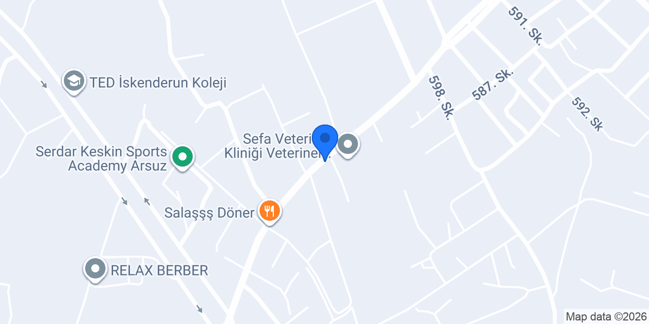 Narcity Süper Market konumu