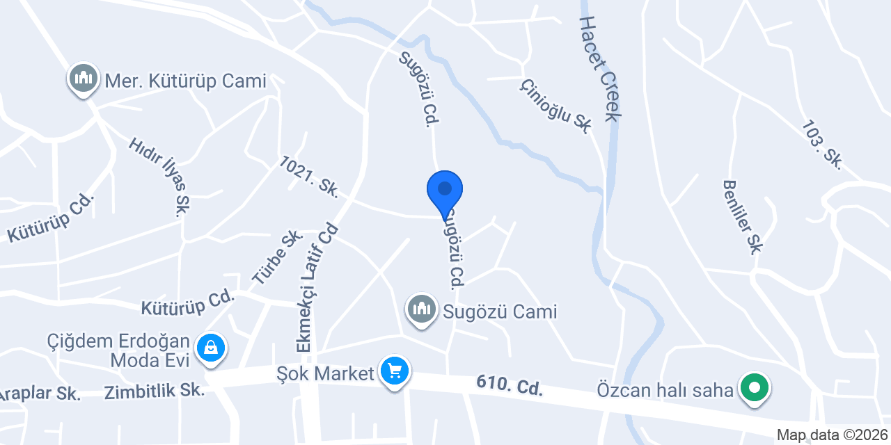 YAĞMUR ENDÜSTRİYEL TEMİZLİK ÜRÜNLERİ konumu