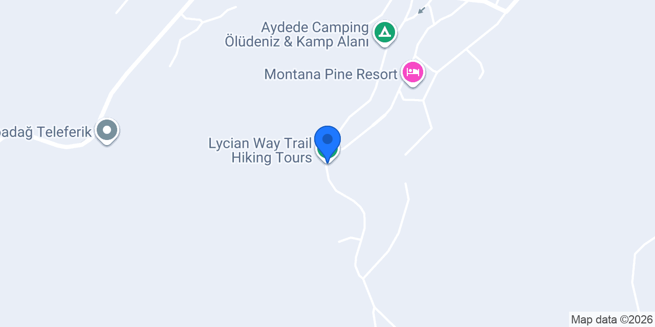 Lycian Way Trail Hiking Tours konumu