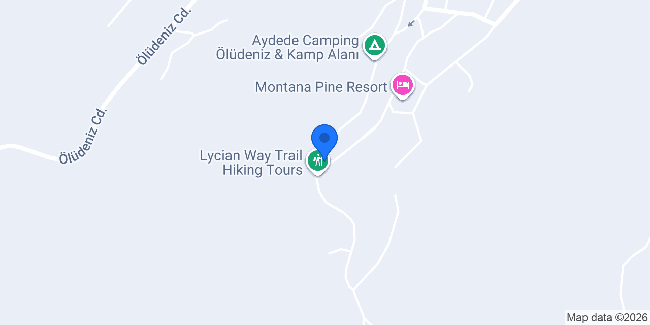 Lycian Way Start Point konumu