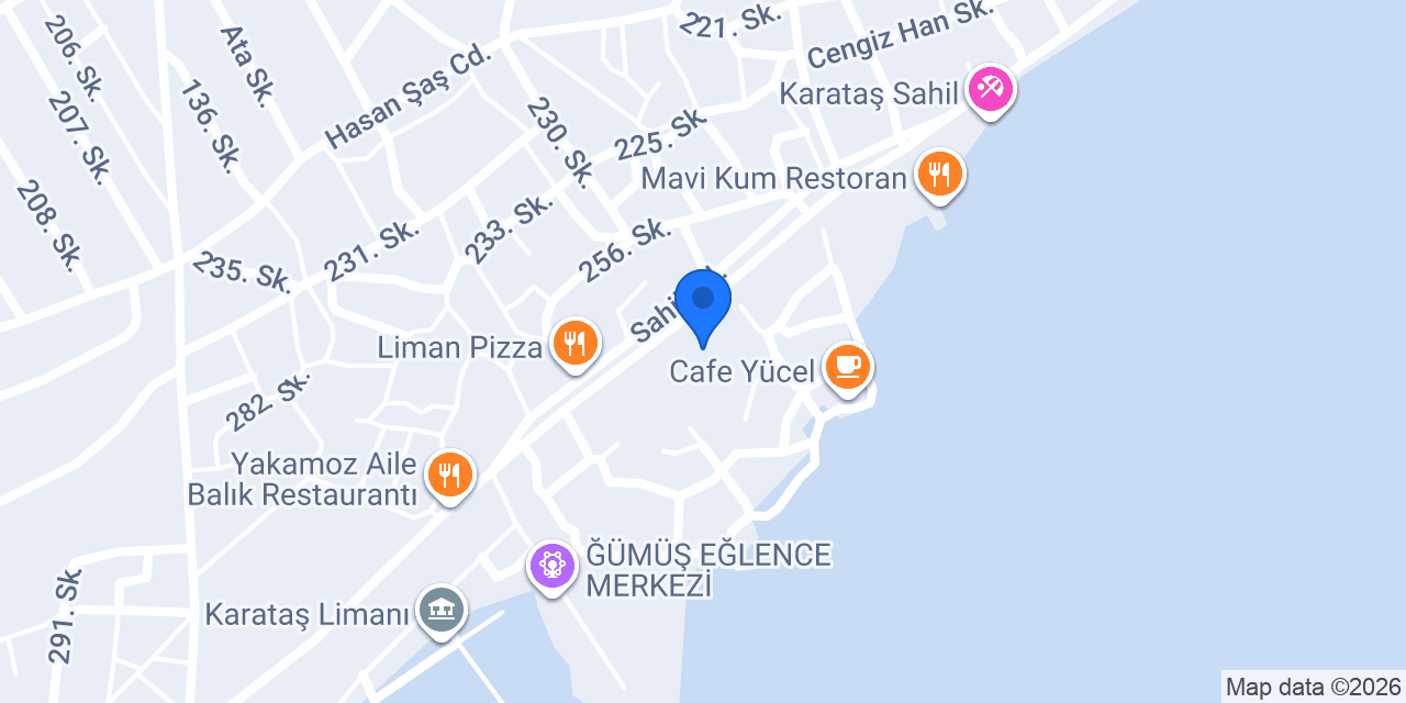 IŞIK CAFE konumu