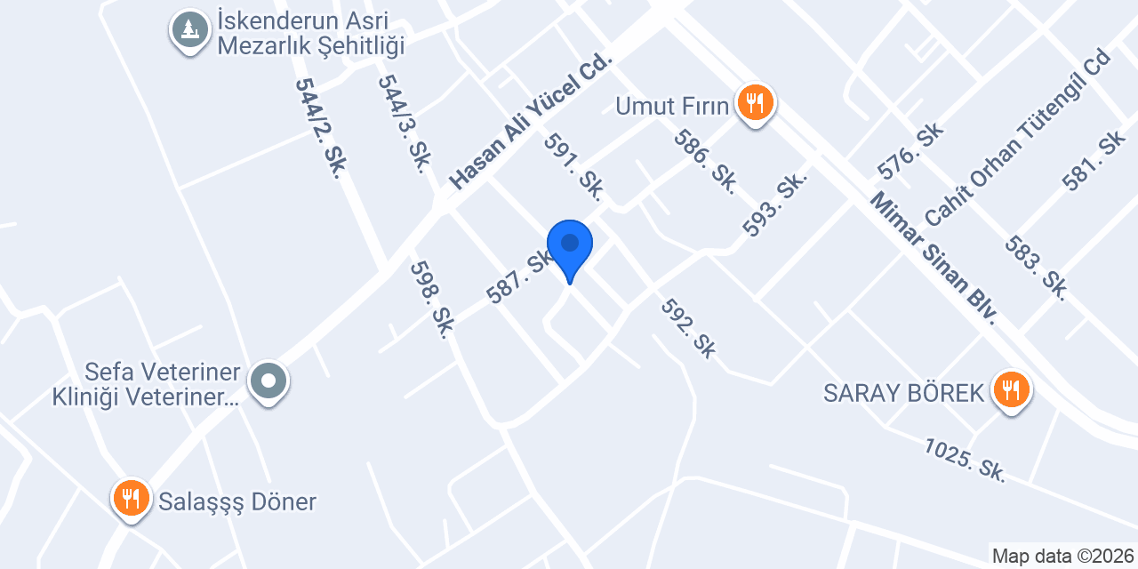 Yağmur Pişirim Fırını konumu