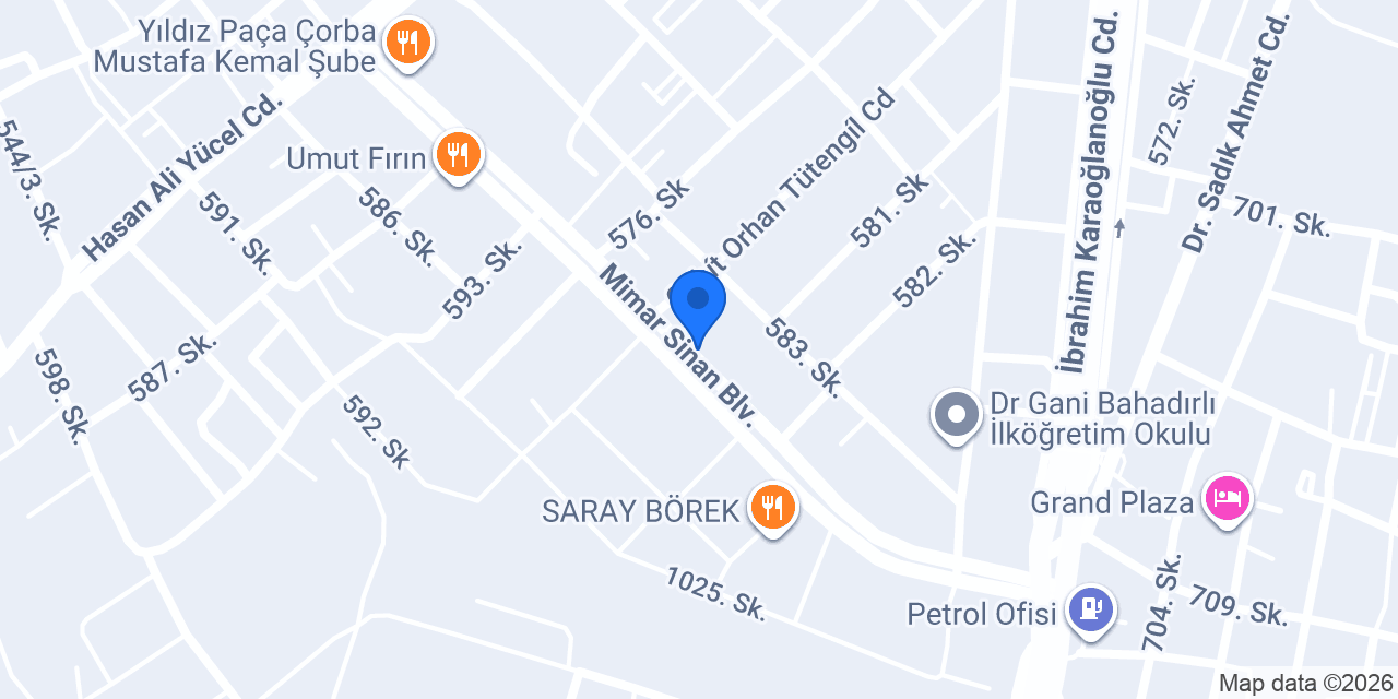 Levent Börek İskenderun Şubesi konumu