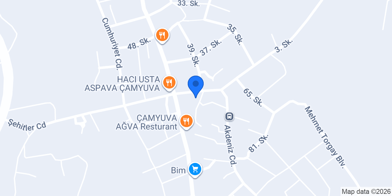 Camyuva HATAY SOFRASI konumu