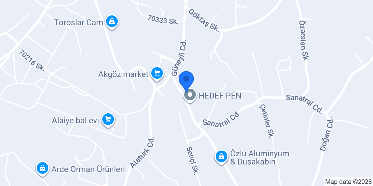 Proline Yapı konumu