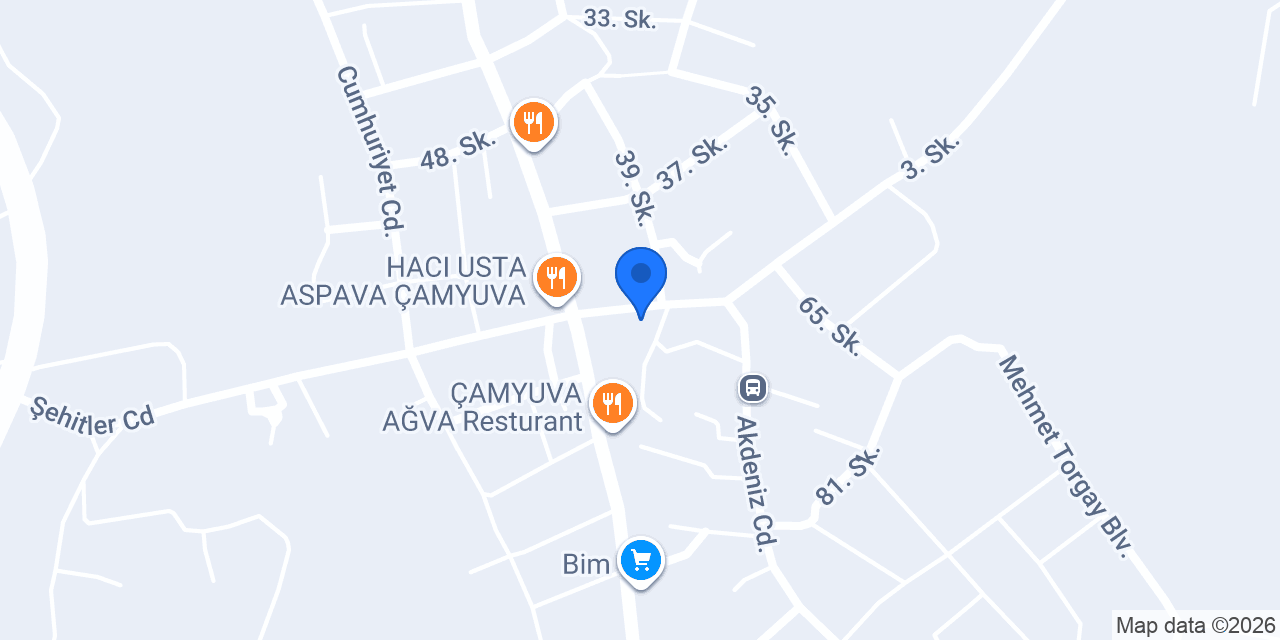 Çamyuva GAZİANTEP SULTAN SOFRASI konumu